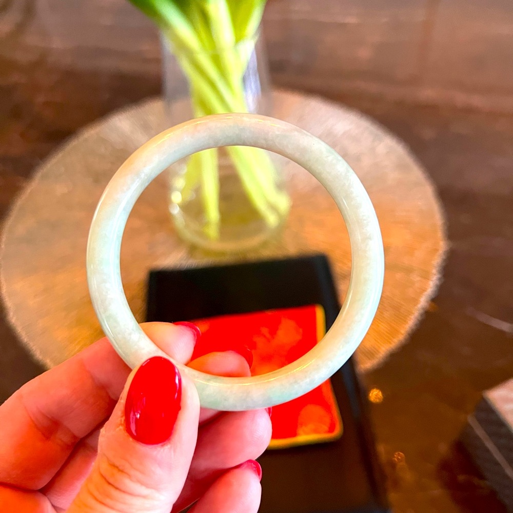 Jade bangle
